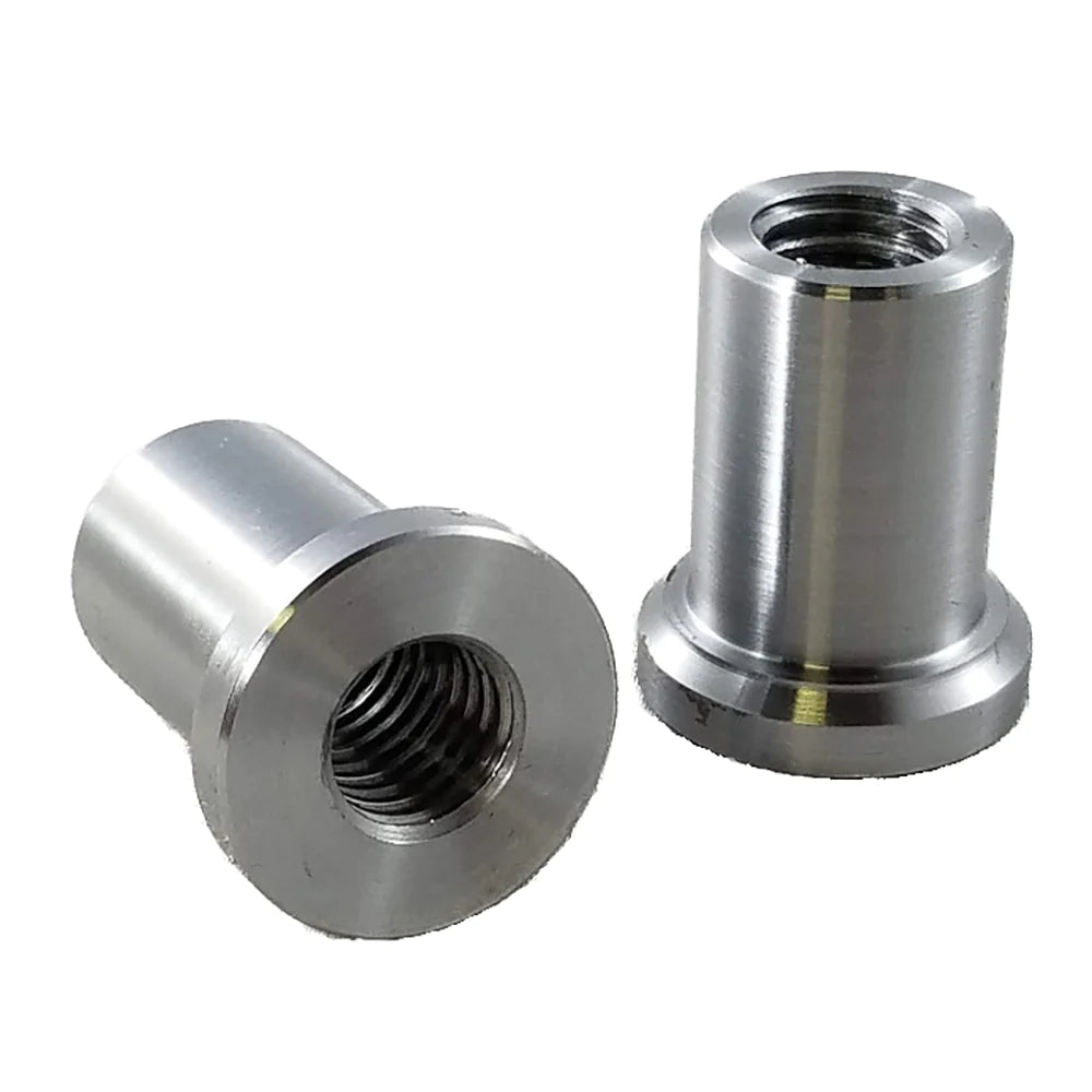Handlebar Riser Bungs T-Bar Threaded Inserts 1/2"-13