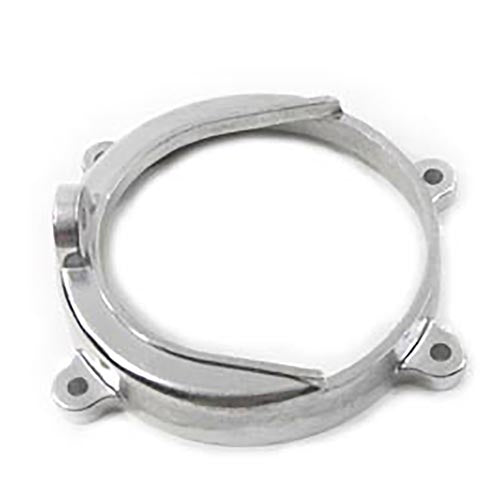 Belt Drive Alternator Cover Polished Aluminum for Harley