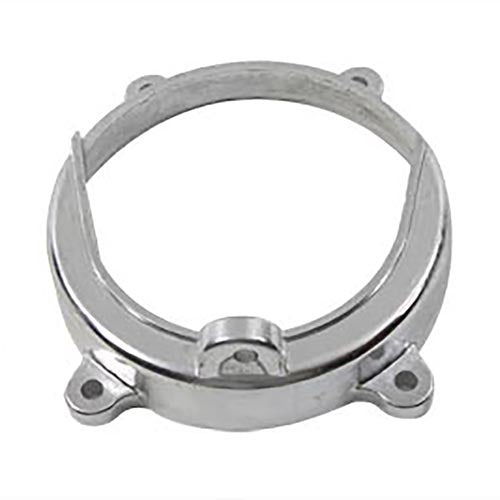 Belt Drive Alternator Cover Polished Aluminum for Harley