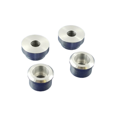 Solid Riser Bushings Counterbored for Big Twin and Sportster